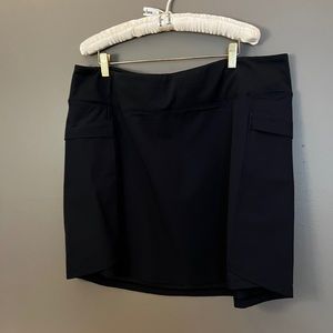 REI black skirt NWOT